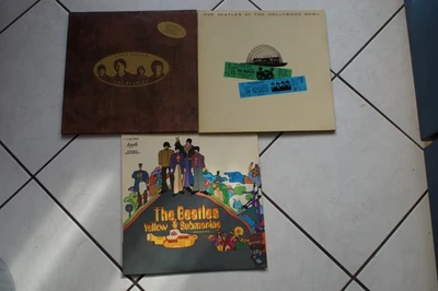 3 Alben The Beatles - Yellow Submarine - Love Songs - Hollywood Bowl - Vinyl - Bild 1 von 4