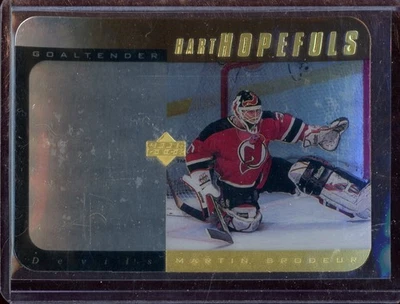 1996/97 Upper Deck Gold Hart Hopefuls Martin Brodeur #HH10 /100 - Image 1 of 2