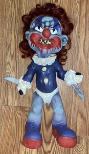 Ouchy Morbid Industries Zombaby Halloween Killer Clown Latex 20” Hanging Figure - Picture 1 of 12