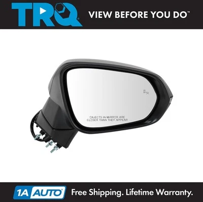 Правое зеркало TRQ подходит для Lexus NX200t NX300h 2015-2017 годов выпуска - Изображение 1 из 4