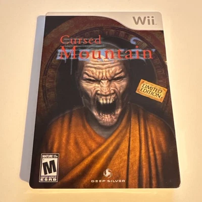 Cursed Mountain -- Edición Limitada (Nintendo Wii, 2009) | Steelbook Completo CIB Foto 1 de 4