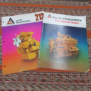 Allis Chalmers Prospekt (2) Diesel Motor Power Team & 213 - Bild 1 von 5