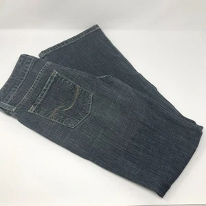Levis Signature Low Slim Bootcut Dark Wash Jeans Juniors Medium Size 3 - Picture 1 of 4
