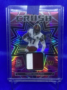 Terry McLaurin 2023 Panini Football Spectra Crush Pink  /15 Commanders Patch - Picture 1 of 12