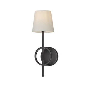 Charcoal Bronze One Light Wall Sconce from the Paoli Collection - Picture 1 of 1