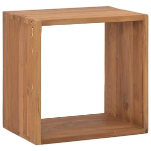 Solid Teak Wood Bedside Cabinet Bed Side Cabinet End Table Furniture vidaXL - Picture 1 of 8
