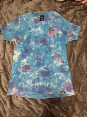 Camiseta Santa Cruz Skateboards X Broken Promises Azul Tie Dye Talla Pequeña Foto 1 de 4
