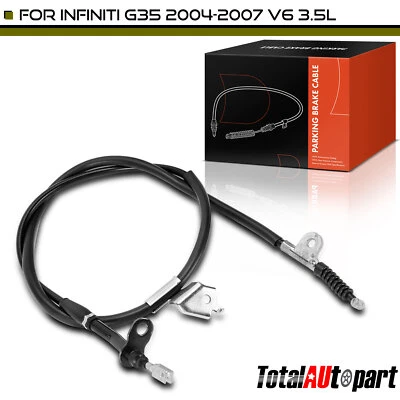 New Parking Brake Cable for INFINITI G35 2004 2005 2006 2007 Rear Driver Side - Image 1 of 4