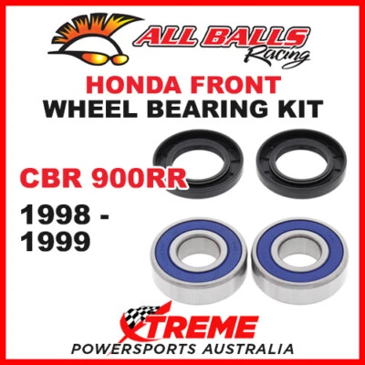 25-1379 Kit de cojinete de rueda delantera Honda CBR900RR CBR 900RR 1998-1999 Foto 1 de 2
