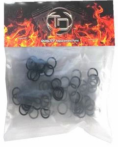 100 PACK (#11105) Harley / Buell Motorcycle Drain Plug O-Ring Replacements  - Picture 1 of 1