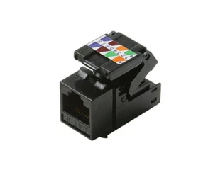 Steren Cat 6 Green 90 Degree Tool Less Keystone - Picture 1 of 1