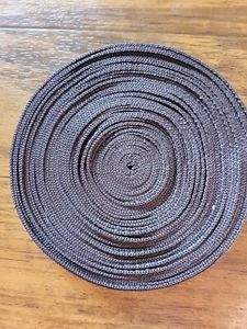 3/4 Zoll braun Gurtband 10 Yd Rolle - Bild 1 von 2