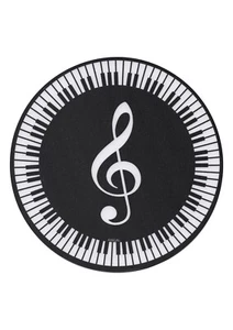 Teclado de llave aguda diseño música ordenador ratón almohadilla gruesa base de goma post libre - Imagen 1 de 3