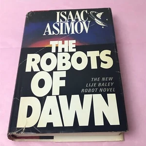 The Robots of Dawn Isaac Asimov 1983 First Edition Hardcover Book Club - Picture 1 of 5