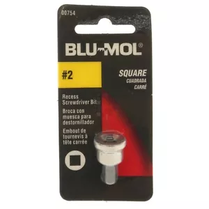 Blu-Mol 007541" punta setvite muro a secco, SQ2/#2 incasso quadrato - Foto 1 di 11