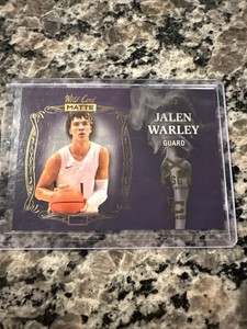 Jalen Warley 2022 Wild Card Matte #SG-10 Smoking Guns 2/3 Florida State