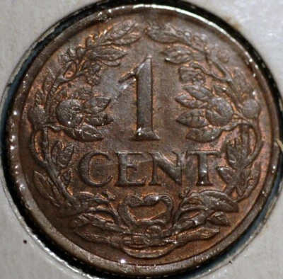 Netherlands Antilles 1 Cent 1959 KM# 1 - Image 1 of 2