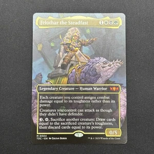 FELOTHAR THE STEADFAST 0004 TARKIR DRAGONSTORM FULL ART ENGLISCH NEU - Bild 1 von 2