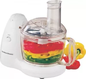 Hamilton Beach 70550R Prepstar 8-Cup 350 Watts 2 speeds Food Processor In White - Picture 1 of 4