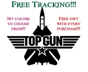 Top Gun, Maverick, F-18, Tom Cruise, Colors, Free Gift, Vinyl, Decal, Sticker - Picture 1 of 54