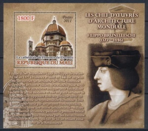 Arquitectura catedral del Duomo Florencia Brunelleschi arquitecto ss montada #ml1183 - Imagen 1 de 1