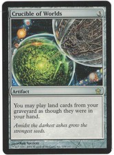 MTG Crucible of Worlds, Fifth Dawn; Magic the Gathering Card; LP