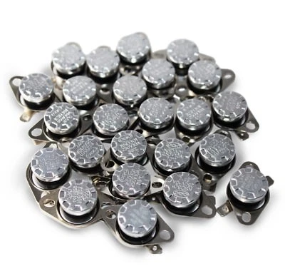 10A 250V KSD301 40°C~160°C Thermostat Temperature Thermal Control Switch - Image 1 of 4