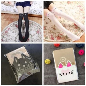Sailor Cosplay Overknee Socks Cat Tight Leggings Stockings Girl - Picture 1 of 14