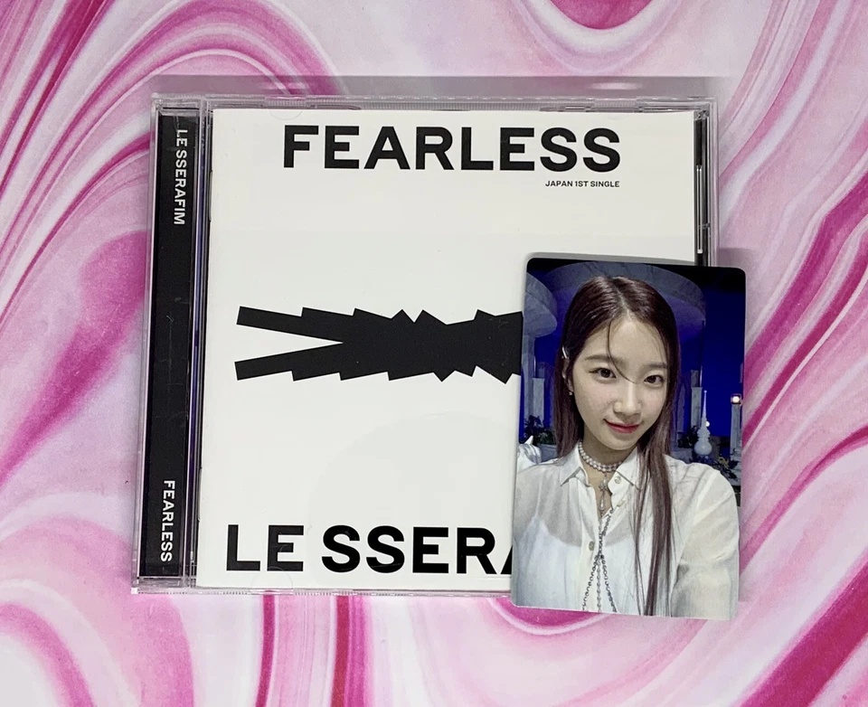 Le Sserafim Fearless Japanese Single CD with Kazuha Photocard - Imagem 1 de 4
