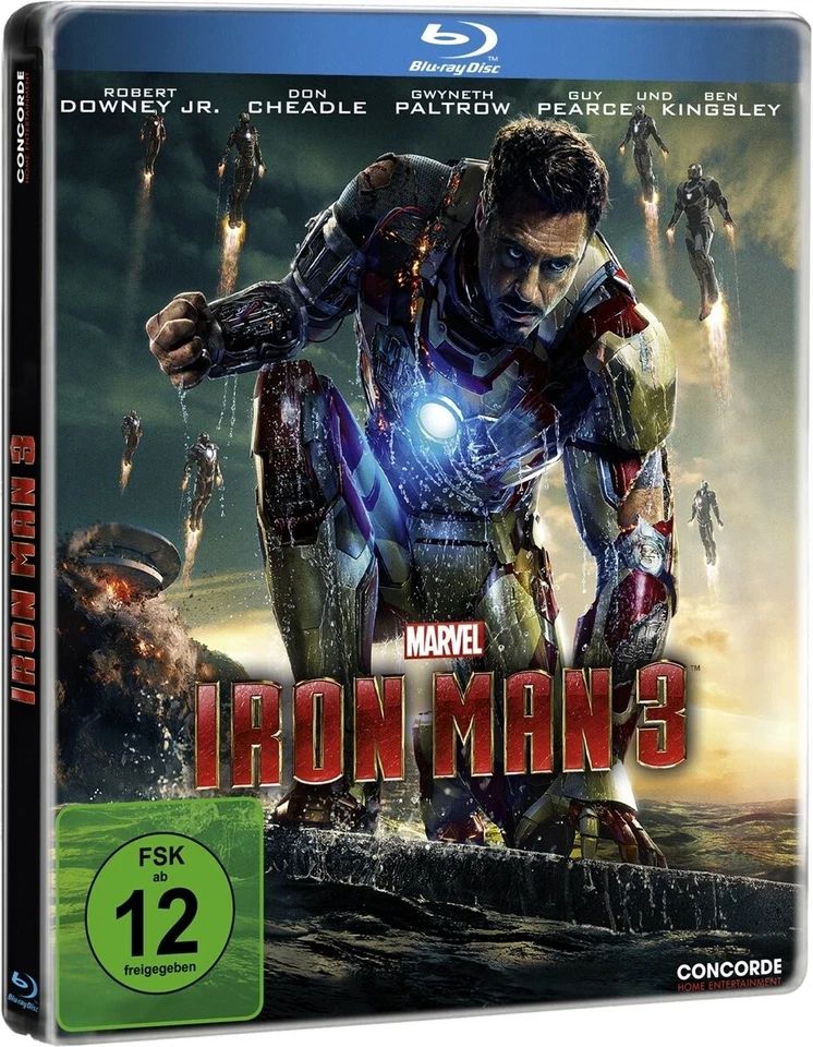 170/Iron Man 3 Steelbook Blu-Ray Nuevo precintado_ Alemania - Imagen 1 de 4