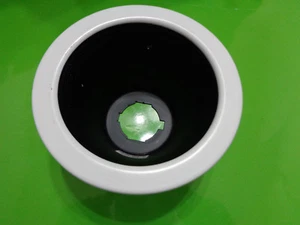 Juno Vulite Einbauleuchte V4034B-WH 6" WEISS/SCHWARZ rund Einbauleuchte Schallwand   - Bild 1 von 5