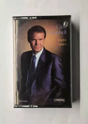 Light Years Glen Campbell (Cassette, 1988) - Image 1 of 4
