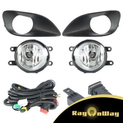 Par de faros antiniebla con interruptor para Toyota Yaris 2007 2008 2009 2010 2011 sedán Foto 1 de 4