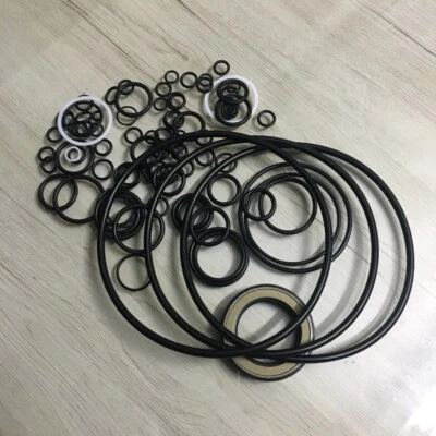 rubber oil seals Kawasaki K3V63DT Hydraulic pump seal kit cylinder kit Excavator - Image 1 of 3