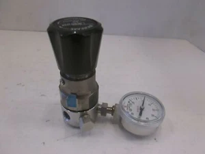 Tescom Stainless Steel Regulator, 64-246X w/ 30-0-60 PSI Gauge, Used - Bild 1 von 5