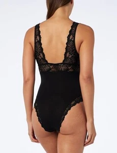 Emporio Armani Damen Spitzen Body Reizwäsche 164743 Größe Small Schwarz - Bild 1 von 5