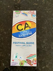 Disney California Adventure Food & Wine Festival Guide Disneyland 2022 y degustación - Imagen 1 de 4