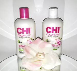CHI Color Care Lock Shampoo + and Conditioner Duo 2pc Set 2 x 12oz - Picture 1 of 1