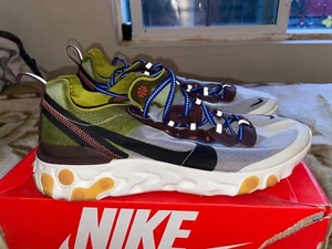 Nike React Element 87 Moss - Size 9 - Picture 1 of 8