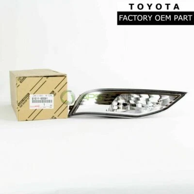 LENTE DE LÂMPADA DE SETA DIANTEIRA DIREITA GENUÍNA LEXUS GX460 2014-2019 FABRICANTE DE EQUIPAMENTO ORIGINAL 81511-60591 - Imagem 1 de 4