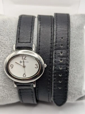 Reloj Silpada's Correa Acero Inoxidable y Cuero Batería Nueva Foto 1 de 4