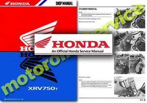 Honda XRV750 AFRICA TWIN - Service Manual - Workshop Manual - Repair Shop RD07 - Picture 1 of 2
