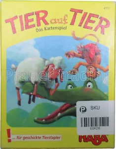 Tier auf Tier das Kartenspiel HABA 4717 - guter Zustand - inkl. Rechnung - Bild 1 von 2
