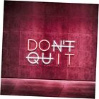 Don't Quit Led Neon Sign For Wall Decor, Do It Led Neon Lights Party Red&White