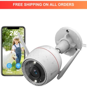 EZVIZ 2K Outdoor Camera for Home Security WiFi Surveillance Camera Outside wi.. - Picture 1 of 9