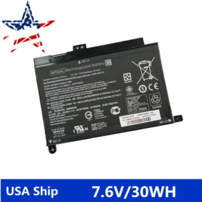 Batería BP02XL para HP Pavilion BP02041XL 849909-850 849569-541 30Wh Foto 1 de 2