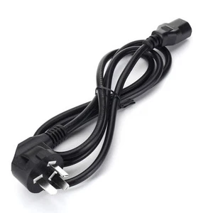 1m US/AU/EU 3 Pin to IEC "Kettle Cord" Plug Australian Power Cable Lead Cord - Picture 1 of 1