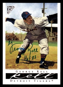 George Kell 2003 Topps Gallery Hall of Fame #74 IP Auto - Picture 1 of 2