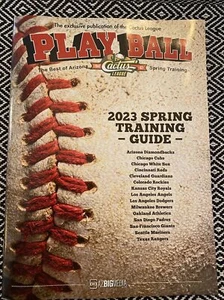 REVISTA OFICIAL PLAY BALL 2023 GUÍA DE ENTRENAMIENTO DE PRIMAVERA CALENDARIO LIGA DE CACTUS - Imagen 1 de 3