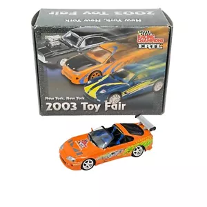 2003 Toy Fair Toyota Supra The Fast And The Furious Racing Champions Ertl - Picture 1 of 6